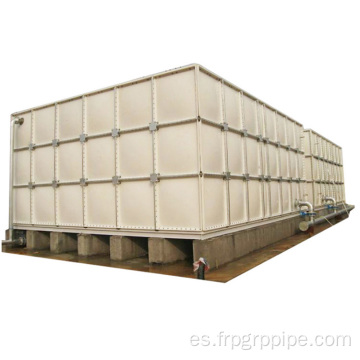 FRP GRP SMC cuadrado y tanque de agua rectangular